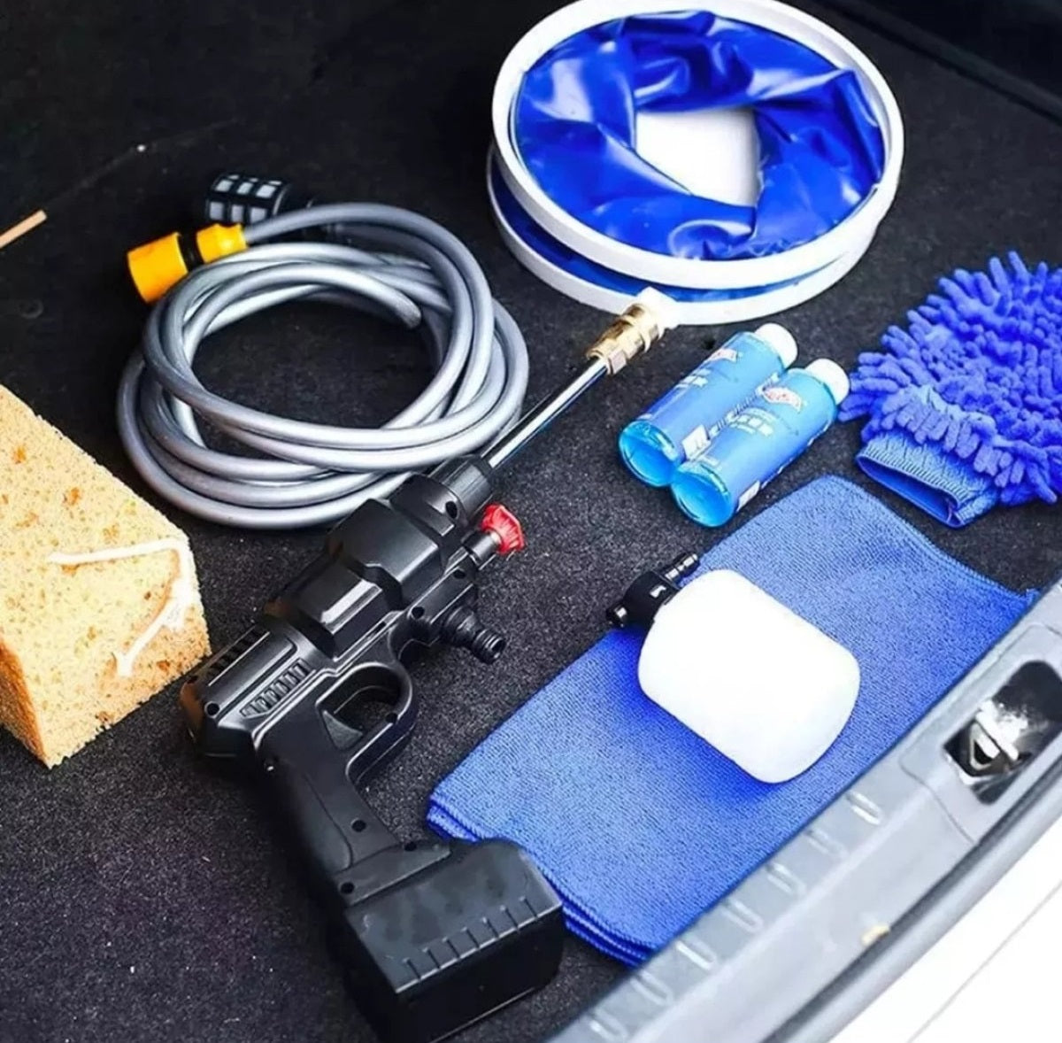 Hidrolavadora Portatil con 2 Baterias