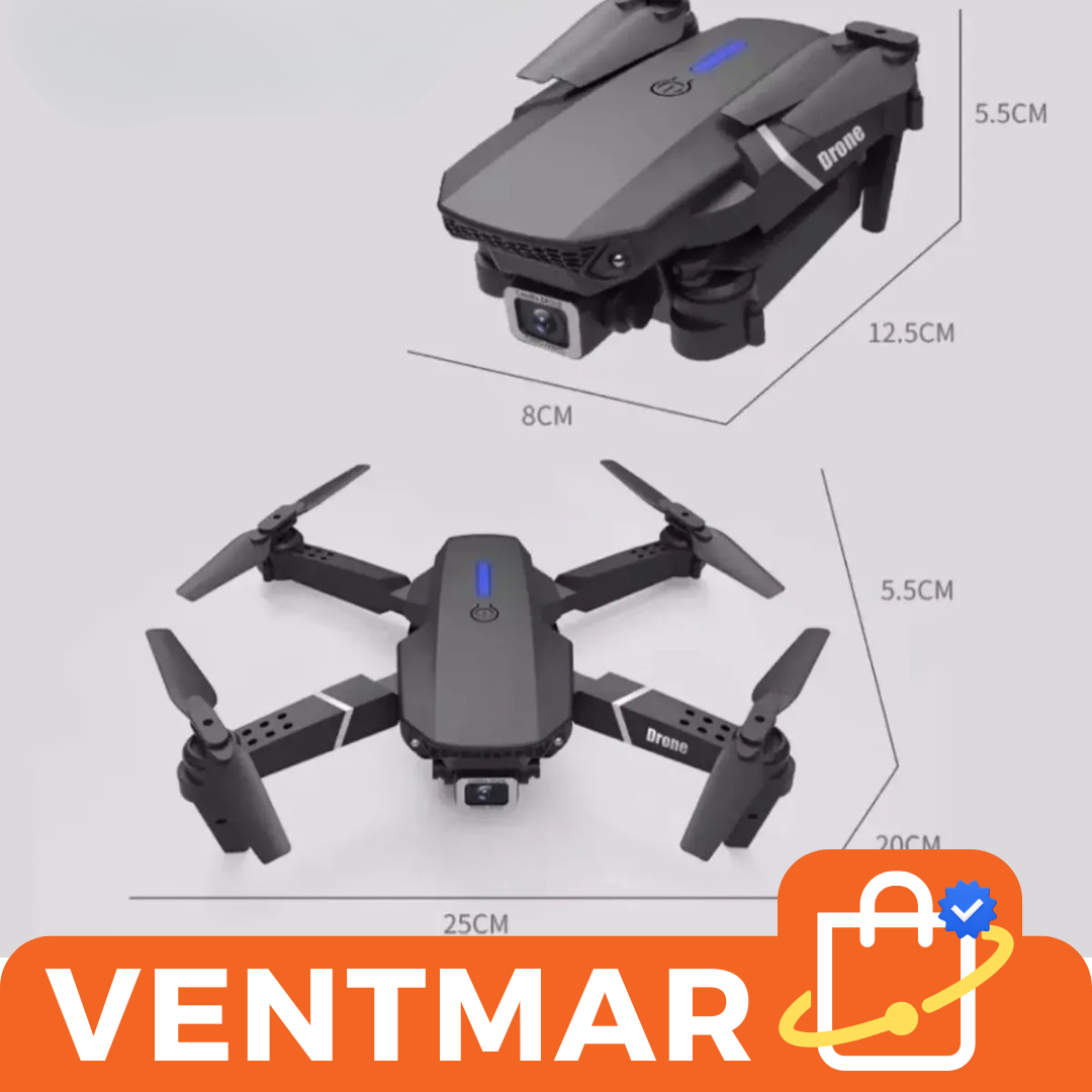 Drone E88 PRO Plegable con 2 Cámara 4K