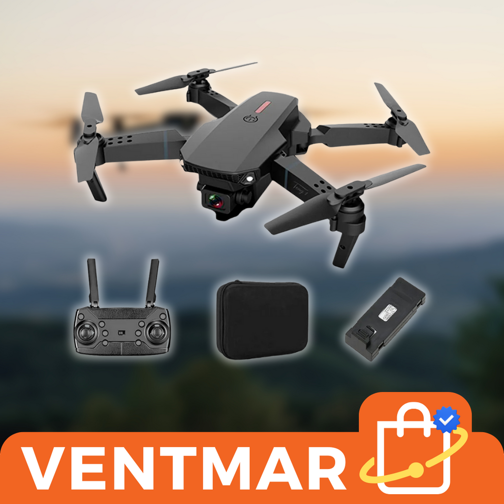 Drone E88 PRO Plegable con 2 Cámara 4K