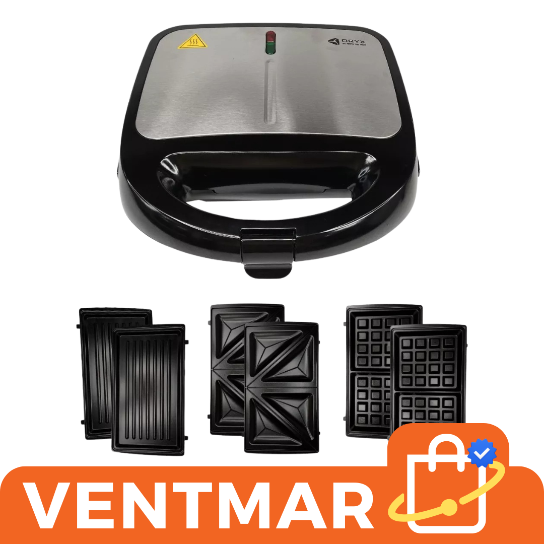 Sandwichera 3 en 1 – Waflera, Tostado