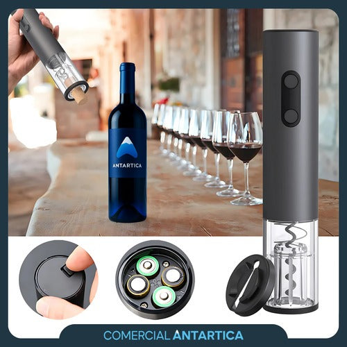 Set Vino Premium Sacacorchos Eléctrico