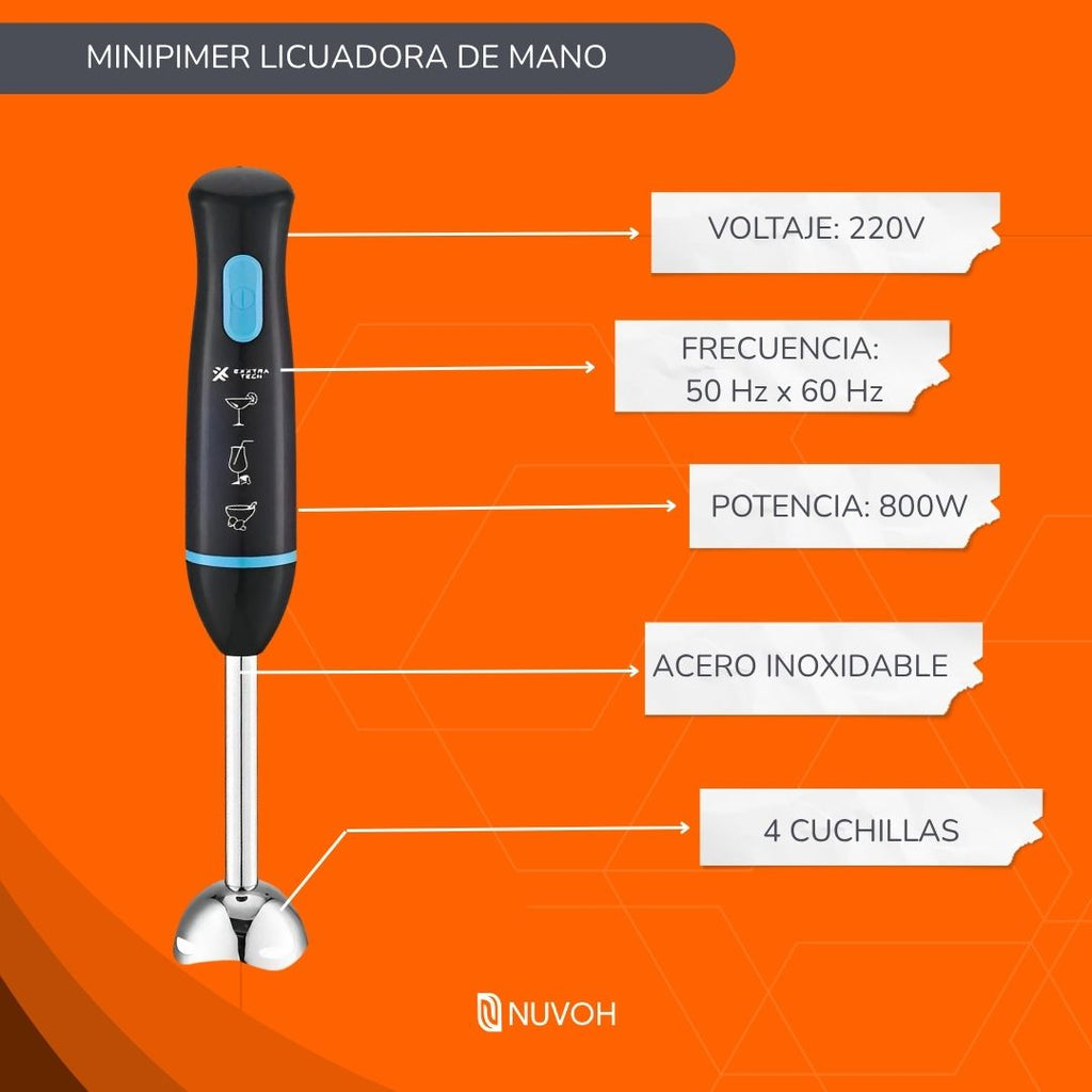 Minipimer Exxtratech