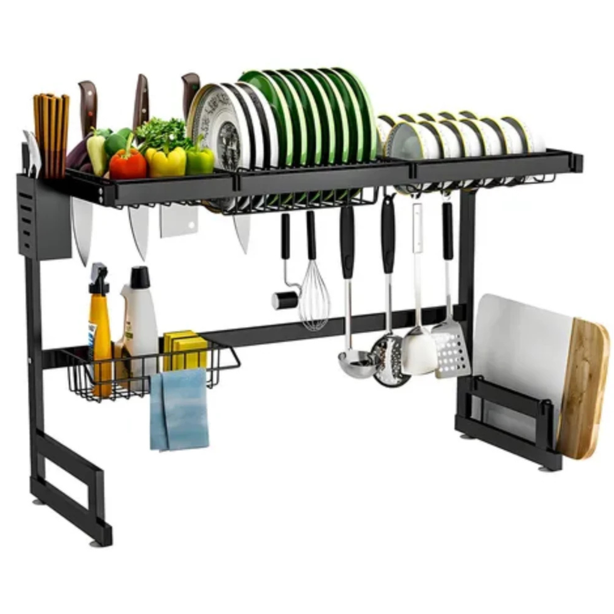 Escurridor de Platos sobre el Fregadero