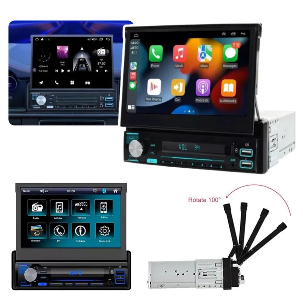 Estéreo para Auto + 7" Pantalla RK-9603