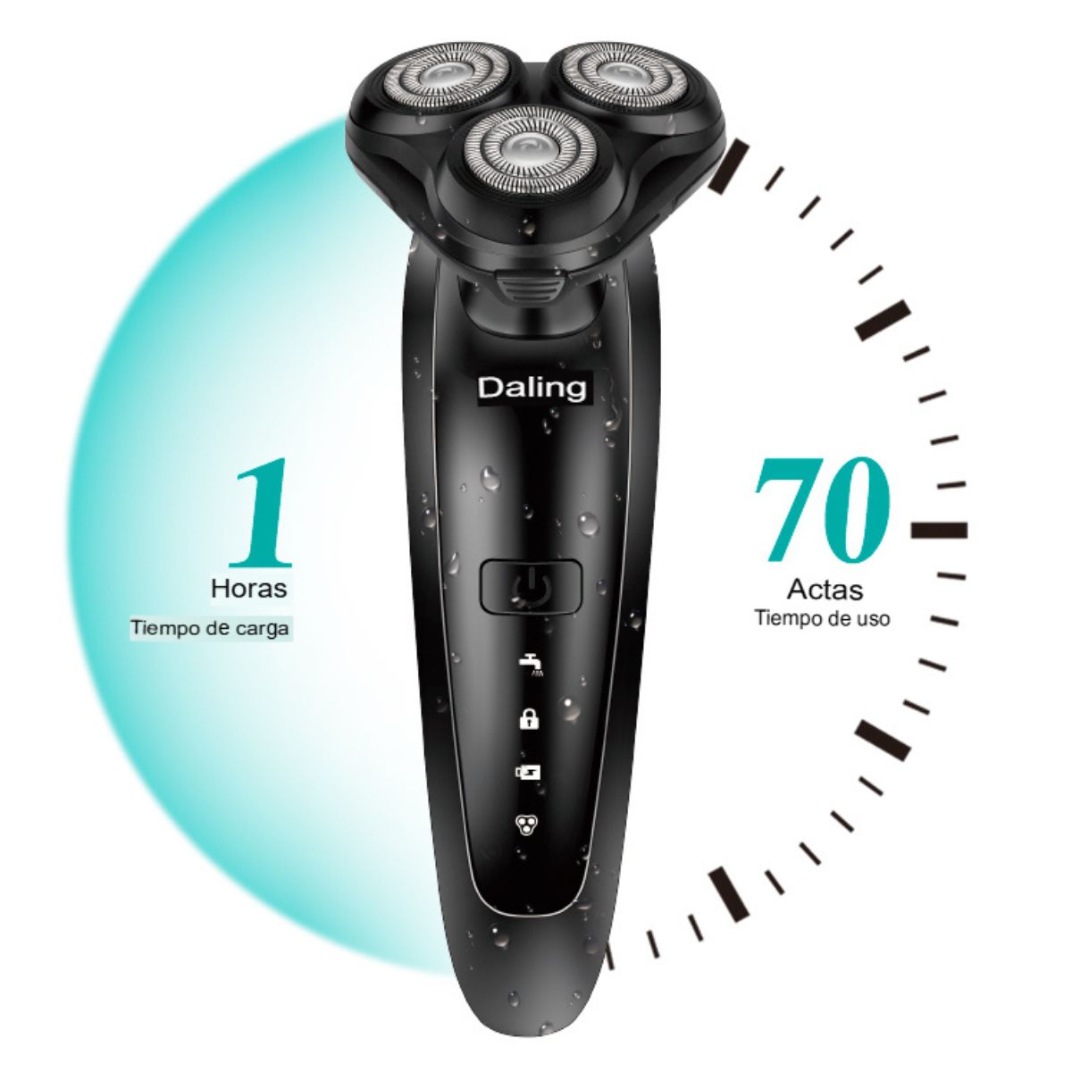 Máquina de Afeitar Inalámbrico DL-9273