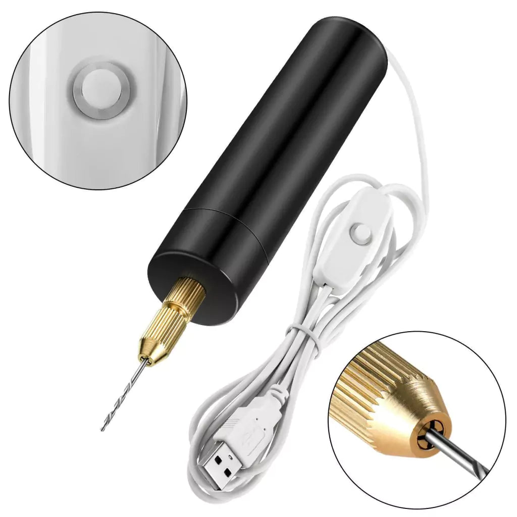 Mini Taladro Joyeria Resina y Modelismo