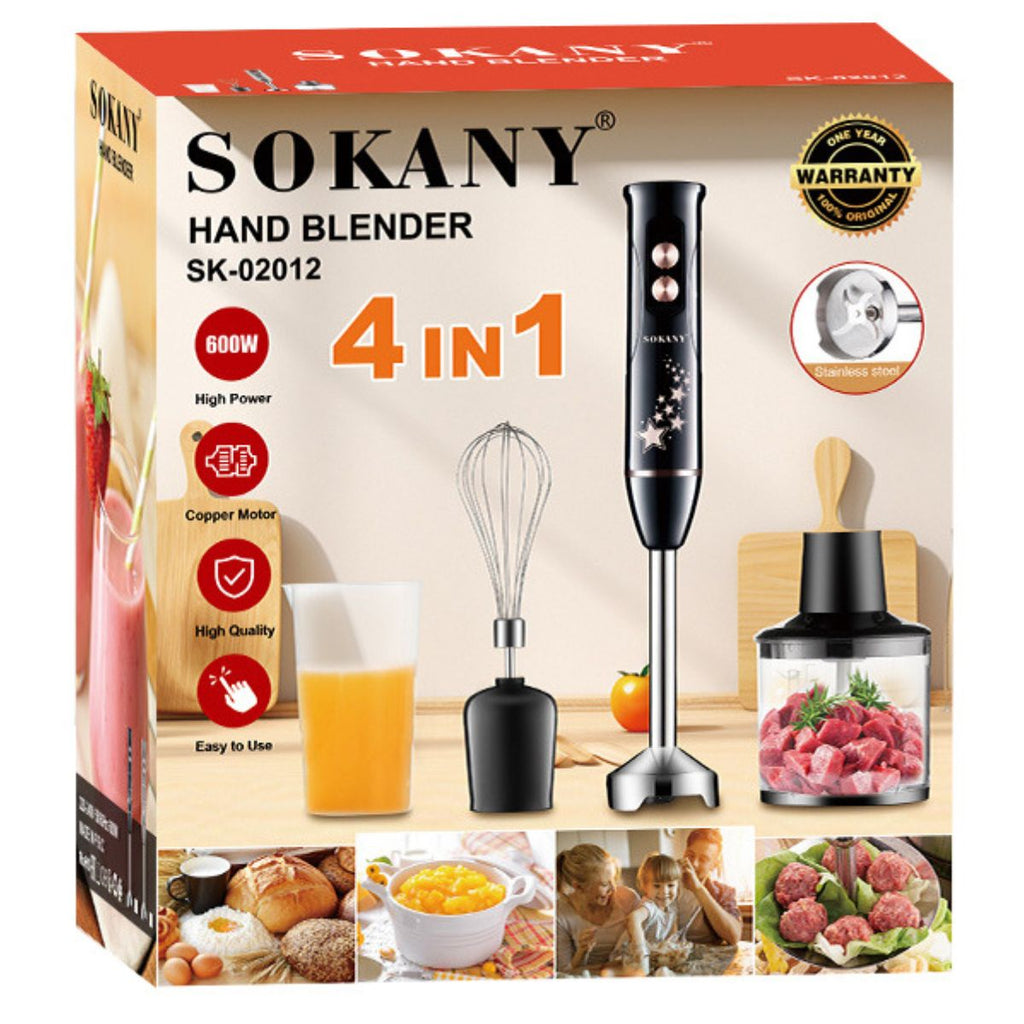 Batidora Eléctrica 4X1 SK-02012 Sokary